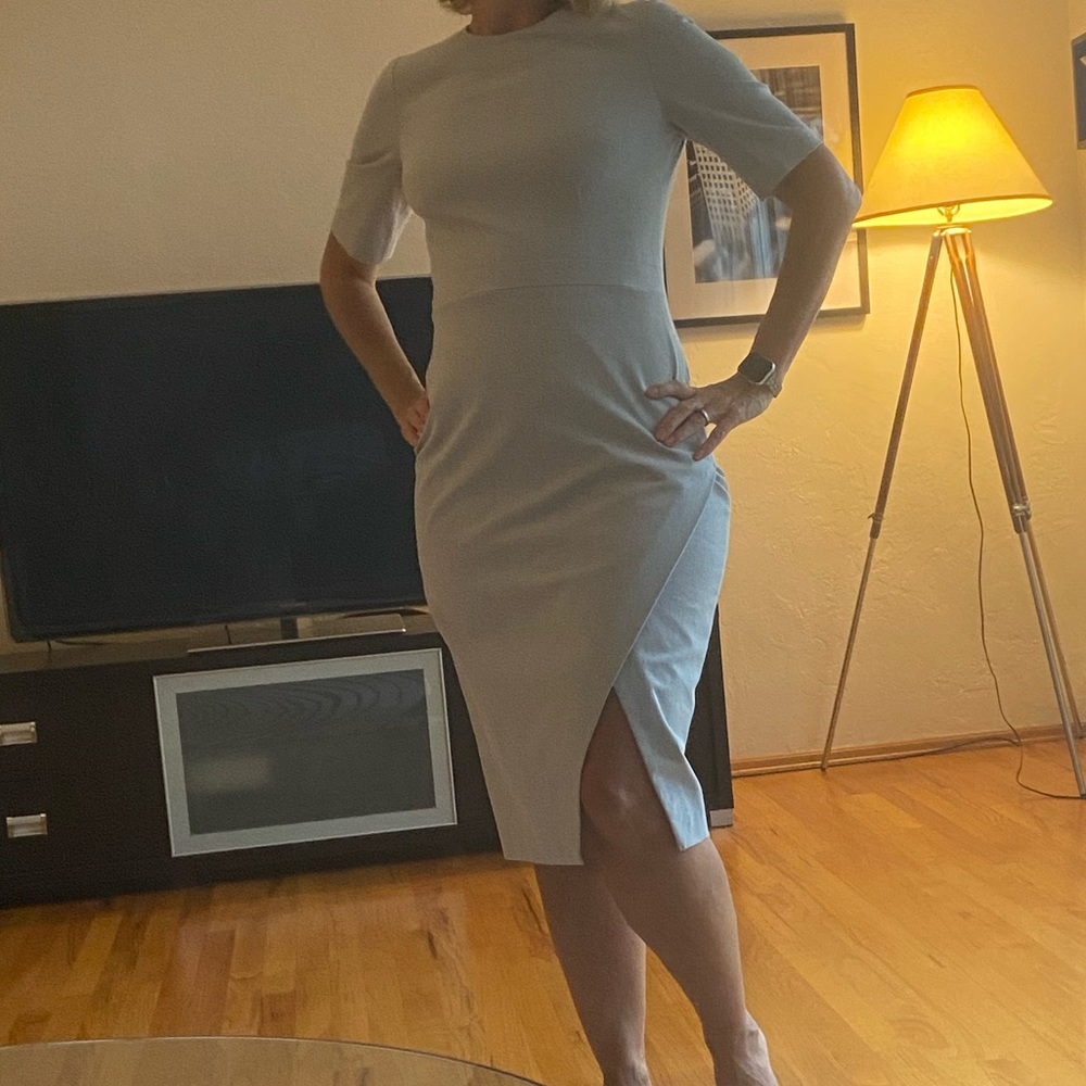 Banana Republic dress with slit